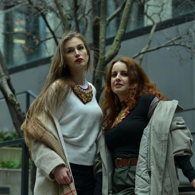 Fotografka: Veronika Růžičková Model: Jitka Dušková a Já Lokace: Florentinum Praha